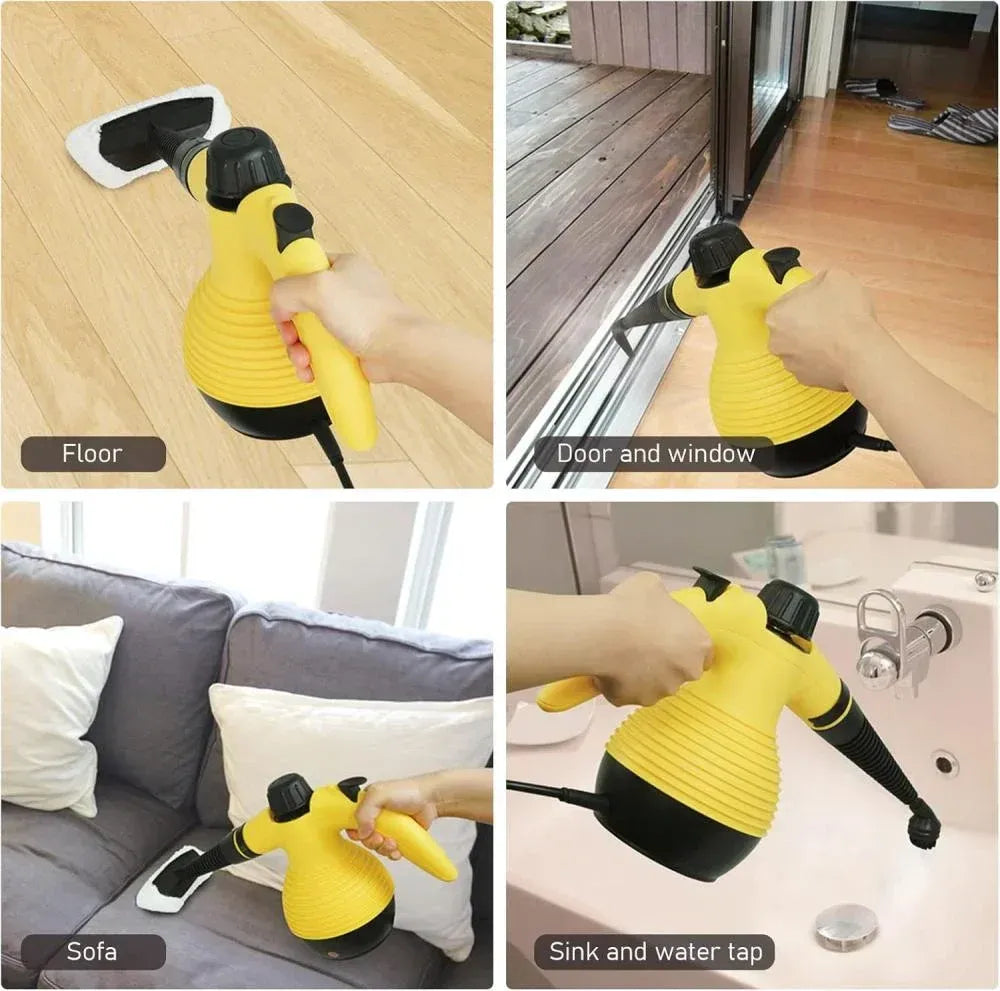 Powerful Handheld Steam Cleaner | Sanitizes & Degreases Without Chemicals